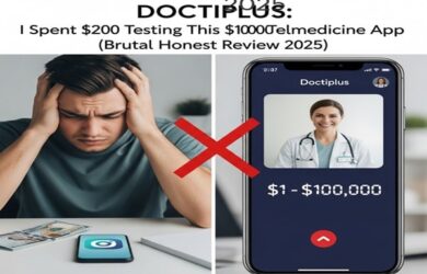 Doctiplus: I Spent $200 Testing This $1-$100,000 Telemedicine App (Brutal Honest Review 2025)